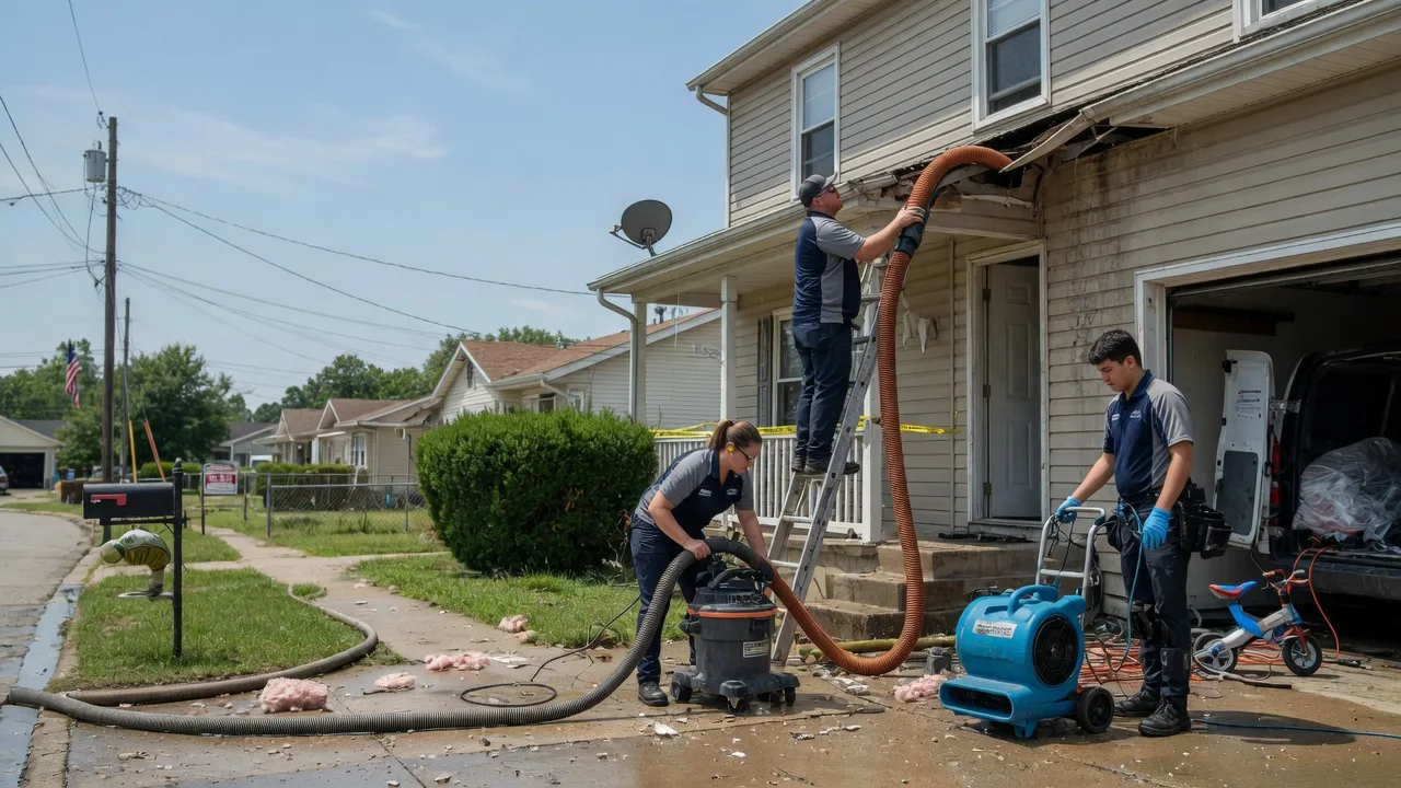 Water Damage Restoration in Tipton, MI near me